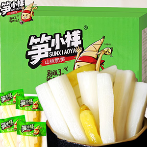 笋小样山椒脆笋泡椒竹笋尖笋条片小包装开袋即食零食休闲小吃食品